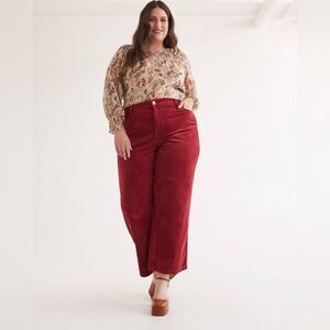 Penningtons red corduroy pants